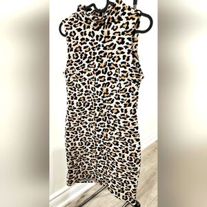 Design Lab Lord & Taylor Animal Print Dress